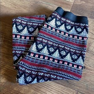 Ruby Moon winter/holiday leggings